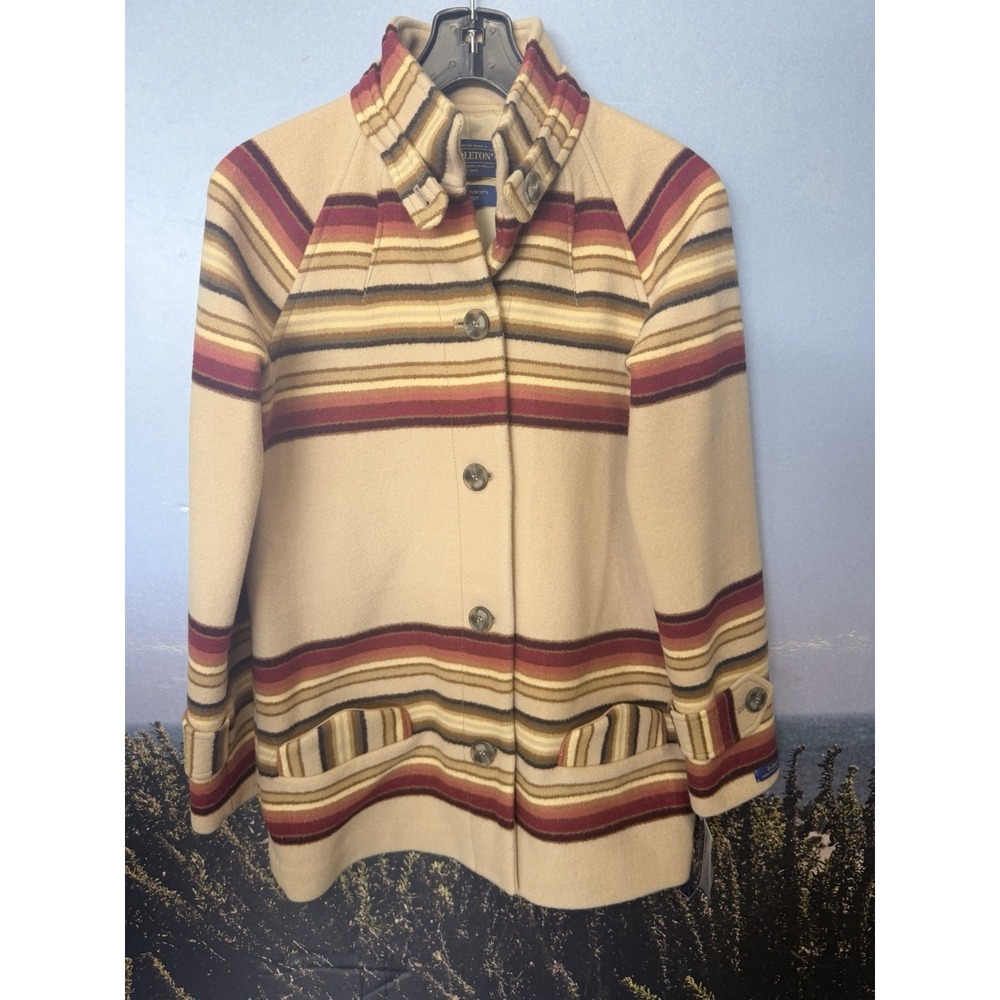 New With Tags Pendleton Archive Toboggan Wool Coat Women's Size S